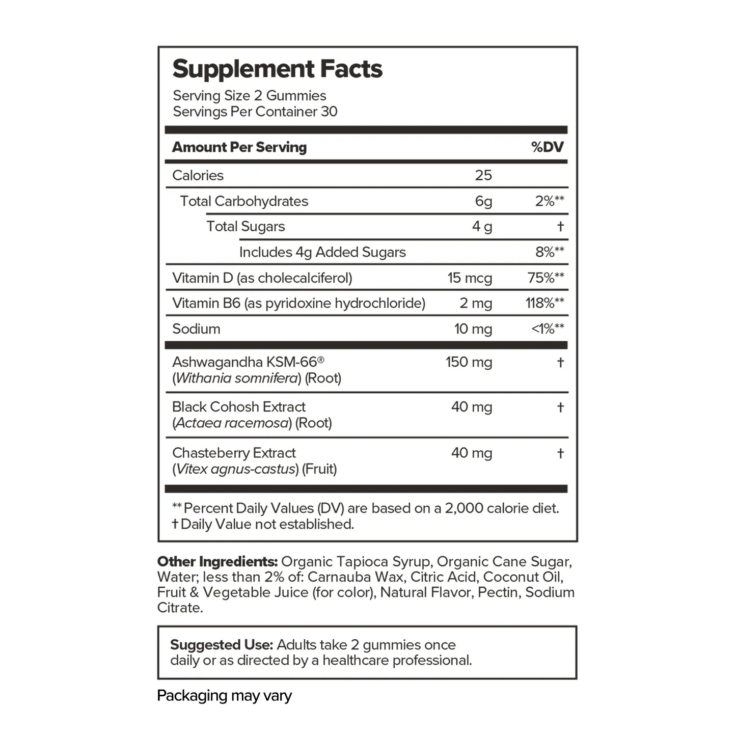 Menopause Gummy Vitamin